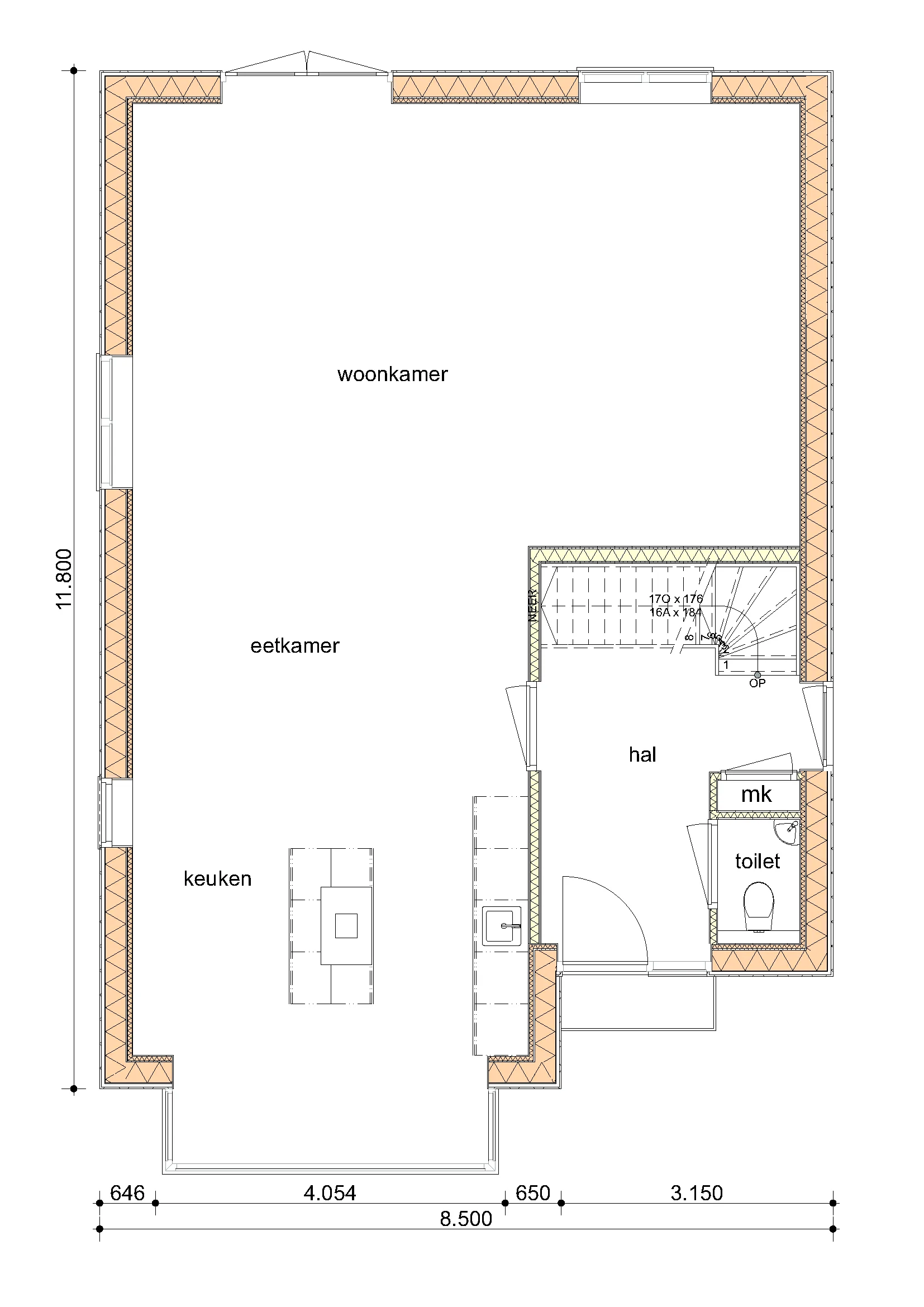 Plattegrond van De Beuk