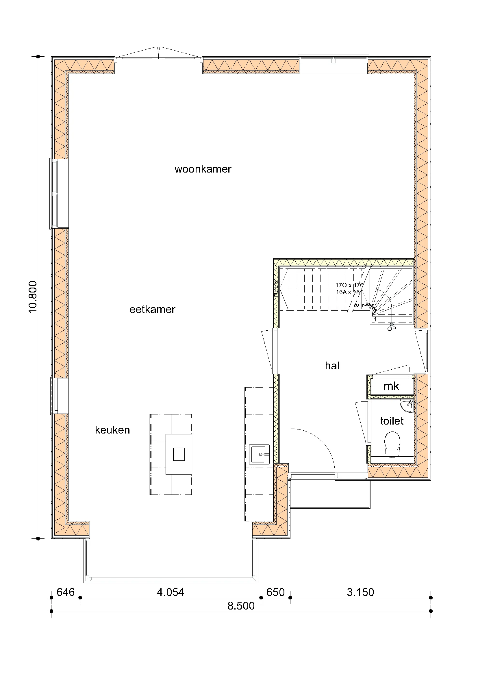 Plattegrond van De Beuk