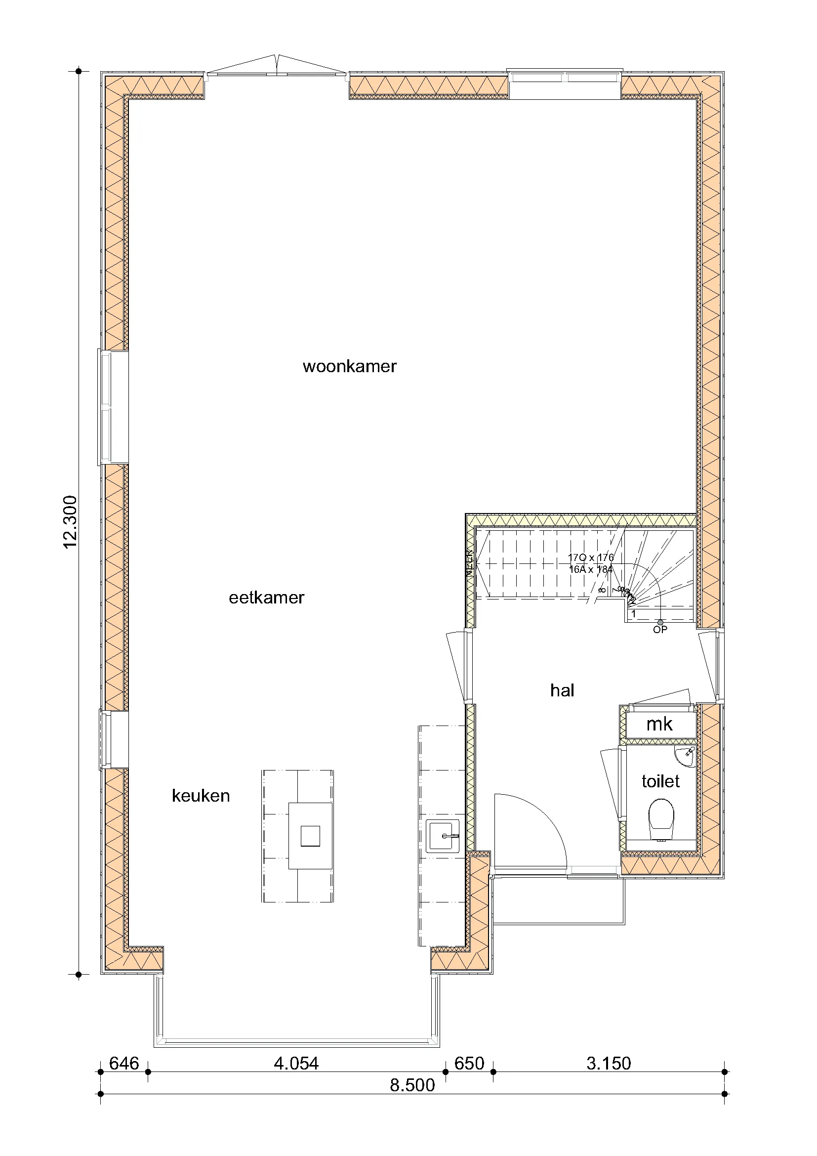 Plattegrond van De Beuk