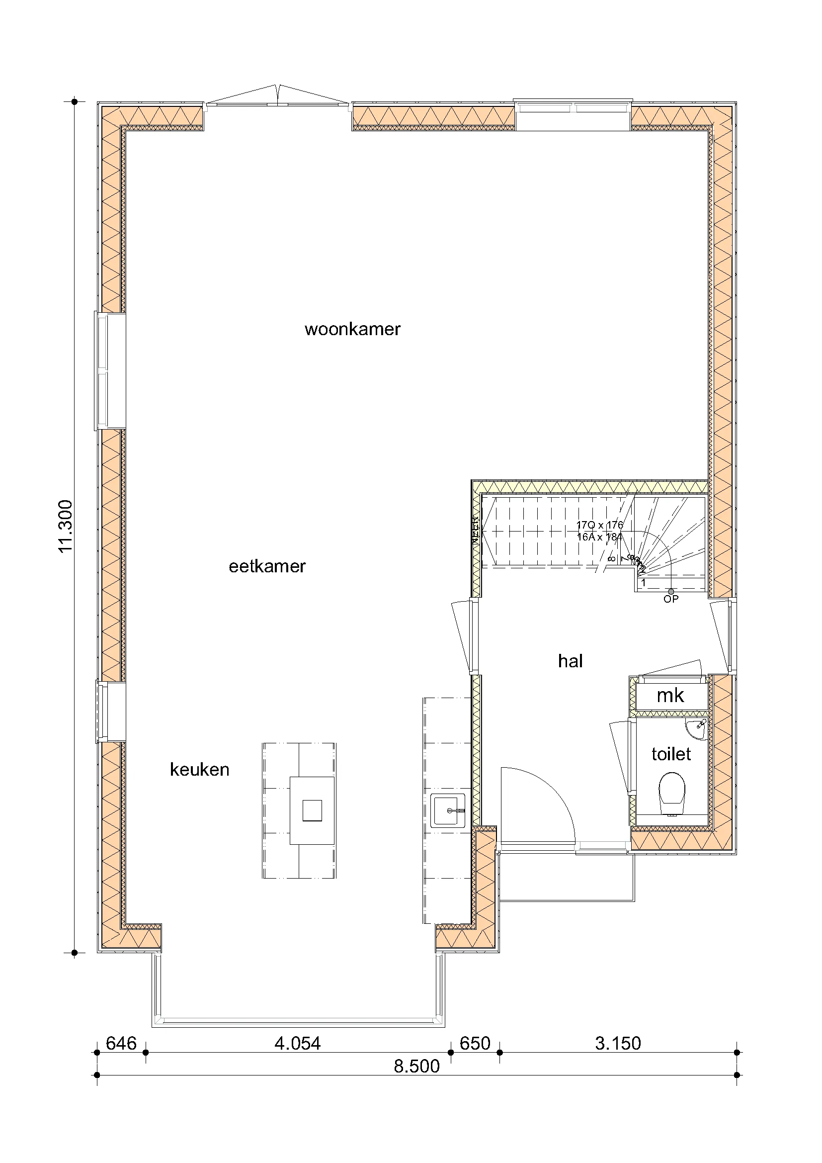 Plattegrond van De Beuk