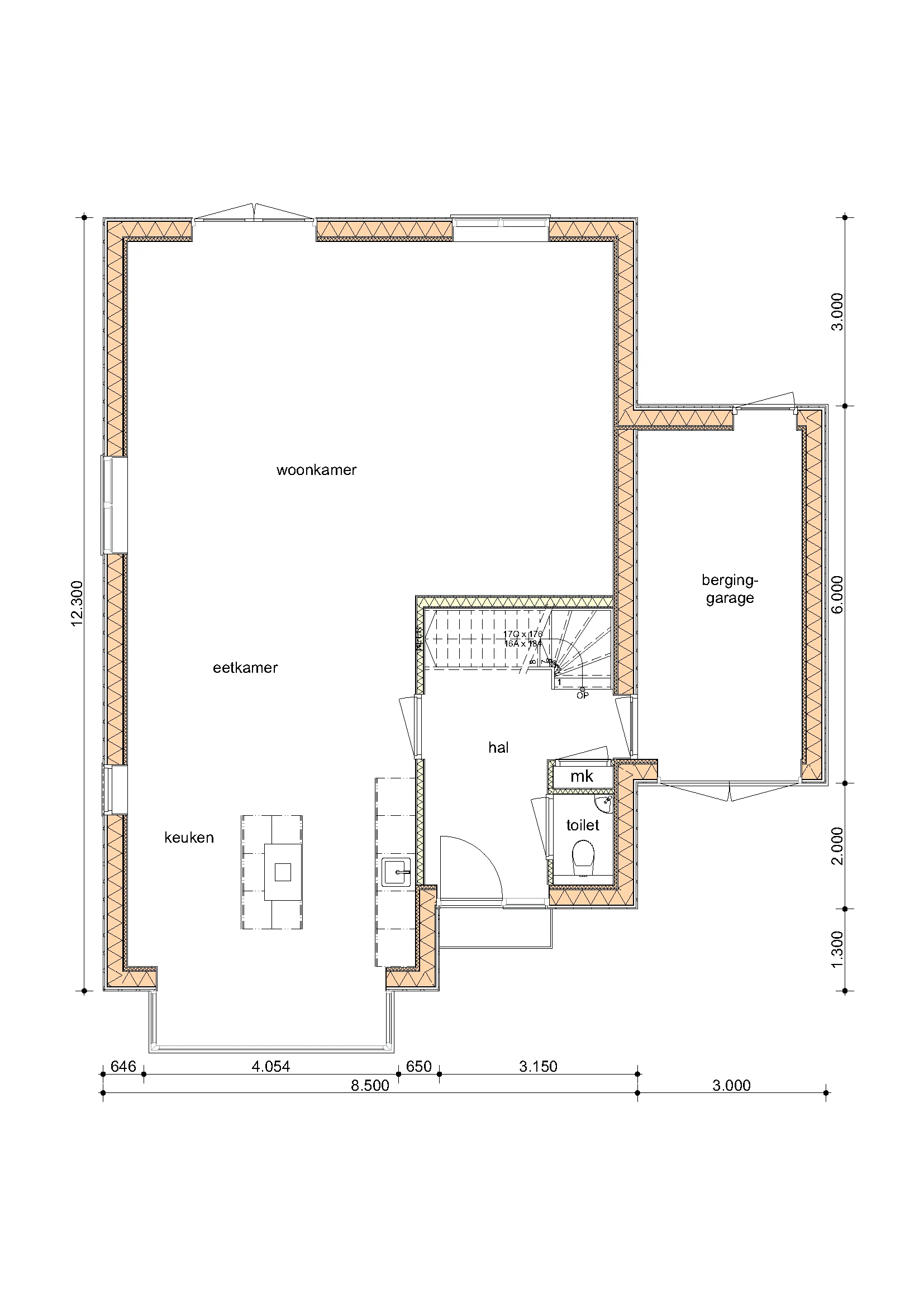 Plattegrond van De Beuk