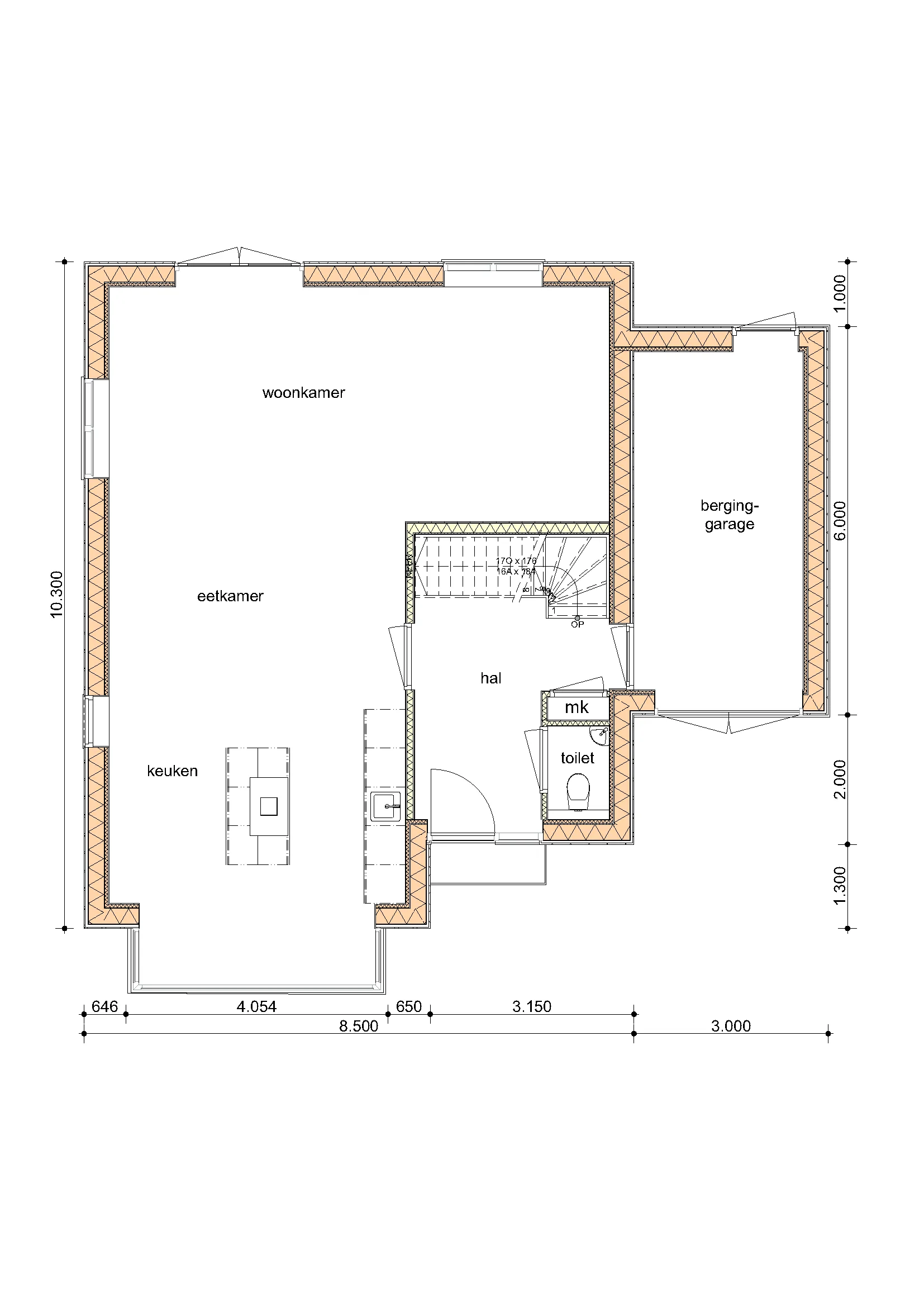 Plattegrond van De Beuk