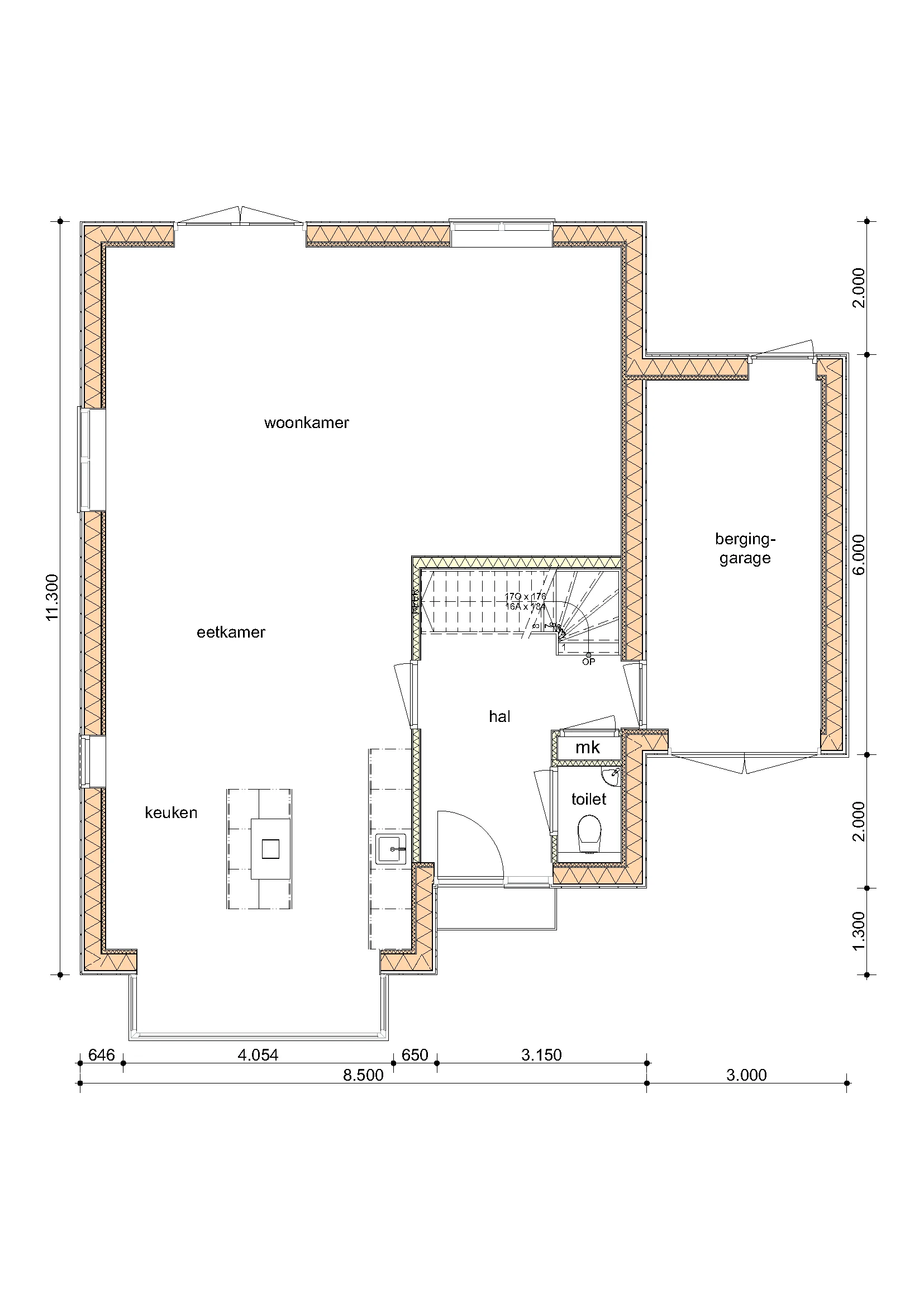 Plattegrond van De Beuk