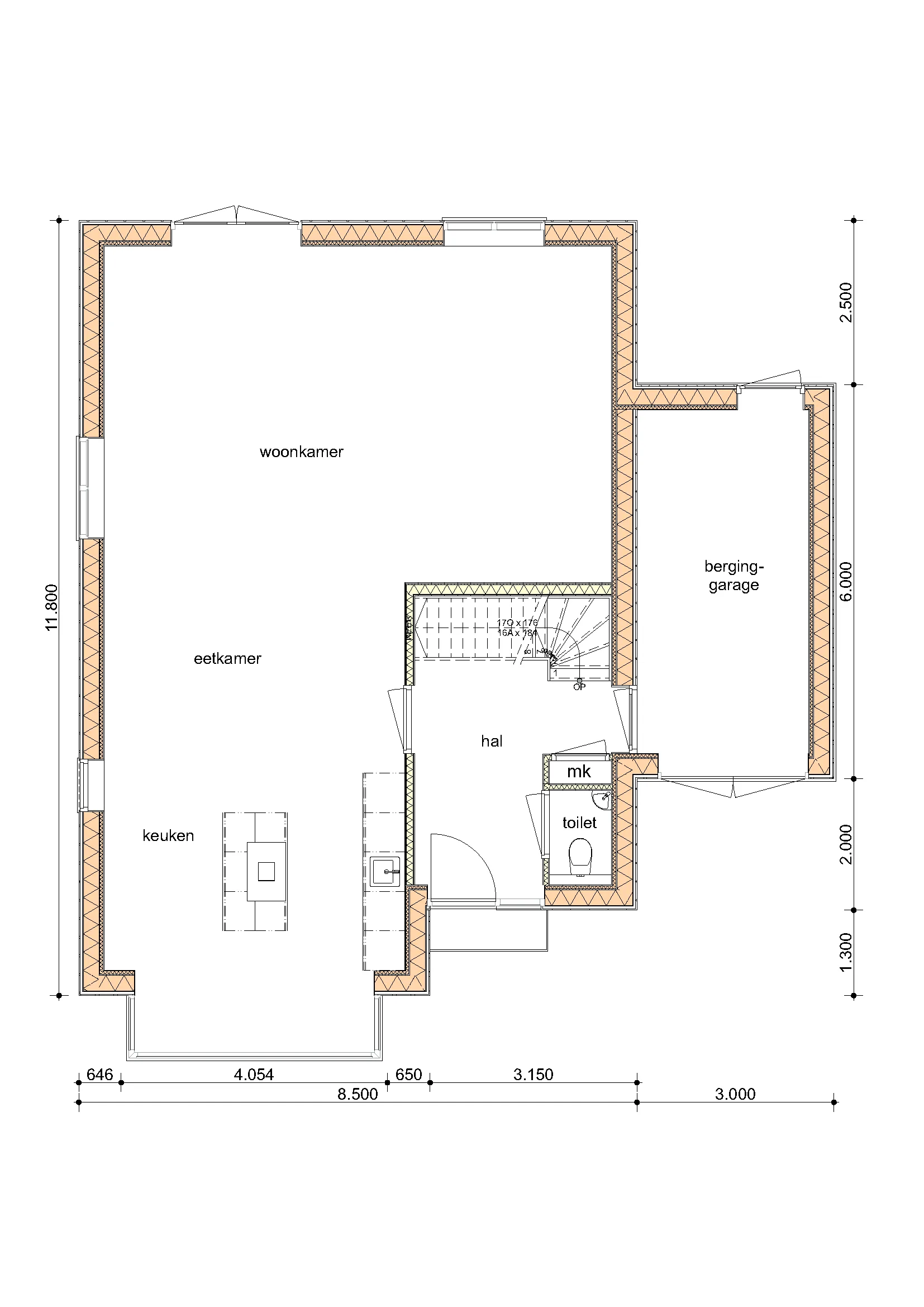 Plattegrond van De Beuk
