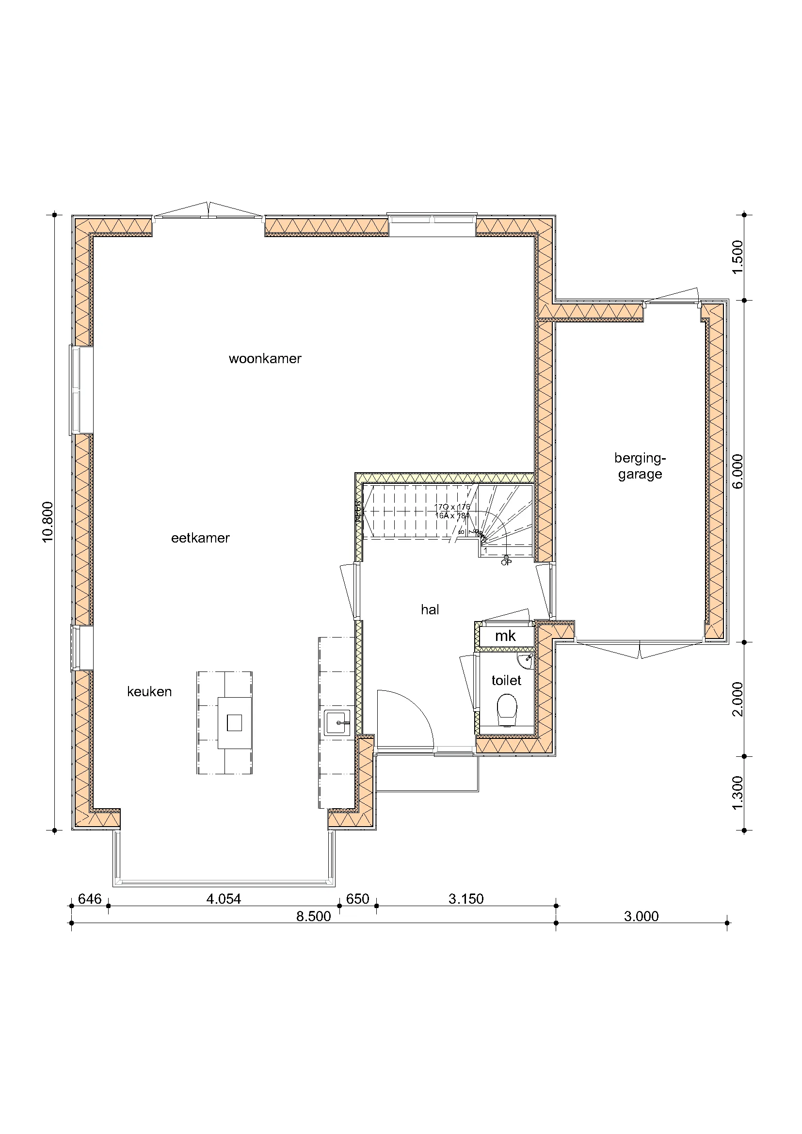 Plattegrond van De Beuk