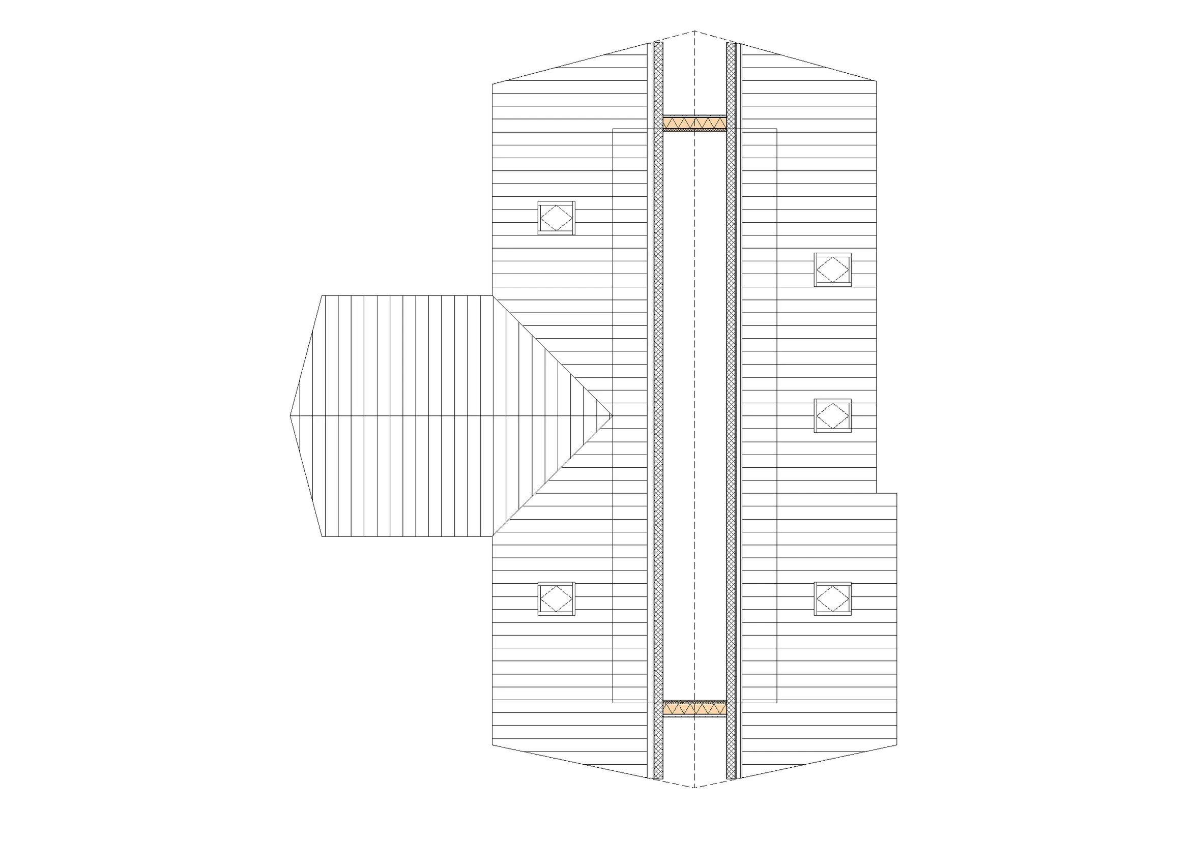 Plattegrond 2e verdieping van De Den